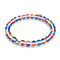 Kaleidoscope | Silver | Galaxy Glass Bead Bracelet